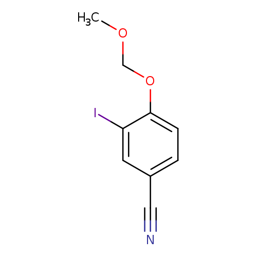 3-iodo-4-(methoxymethoxy)benzonitrile