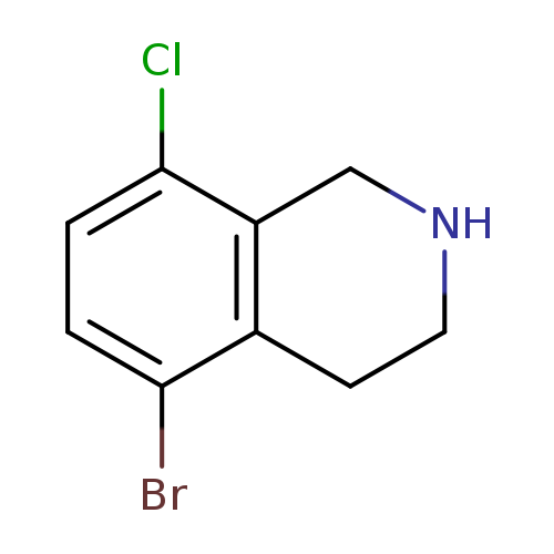 5-Bromo-8-chloro-1,2,3,4-tetrahydroisoquinoline