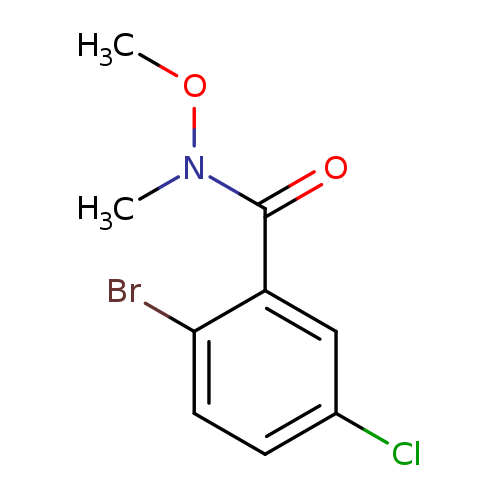 2-Bromo-5-chloro-N-methoxy-N-methylbenzamide