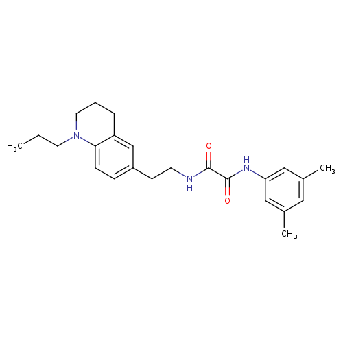 N'-(3,5-dimethylphenyl)-N-[2-(1-propyl-1,2,3,4-tetrahydroquinolin-6-yl)ethyl]ethanediamide