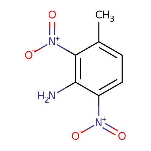 Benzenamine, 2,6-dinitro-3-methyl- (9CI)