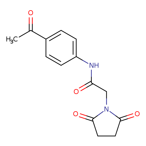 N-(4-acetylphenyl)-2-(2,5-dioxopyrrolidin-1-yl)acetamide