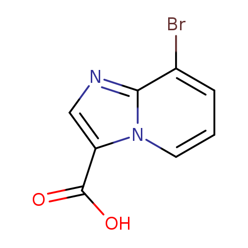 Imidazo[1,2-a]pyridine-3-carboxylic acid, 8-bromo-