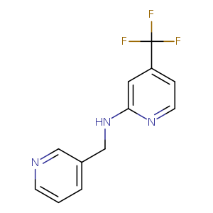 N-[(pyridin-3-yl)methyl]-4-(trifluoromethyl)pyridin-2-amine