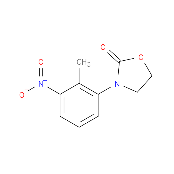 3-(2-methyl-3-nitrophenyl)-1,3-oxazolidin-2-one