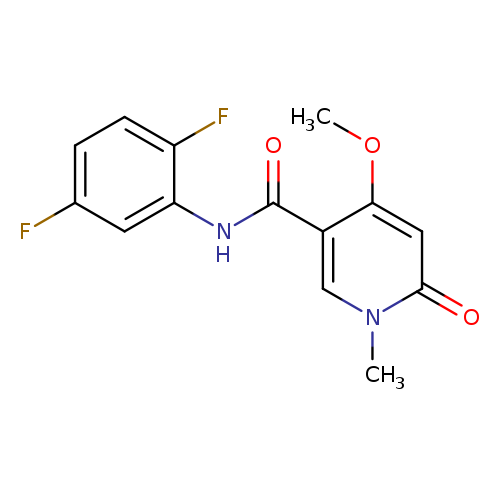 N-(2,5-difluorophenyl)-4-methoxy-1-methyl-6-oxo-1,6-dihydropyridine-3-carboxamide