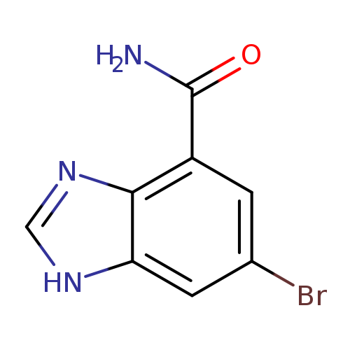 5-bromo-1H-1,3-benzodiazole-7-carboxamide
