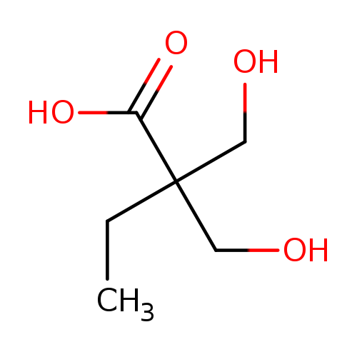Butanoic acid, 2,2-bis(hydroxymethyl)-