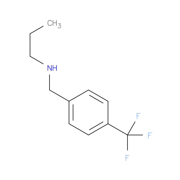 propyl({[4-(trifluoromethyl)phenyl]methyl})amine