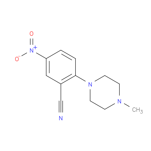 2-(4-Methylpiperazin-1-yl)-5-nitrobenzonitrile