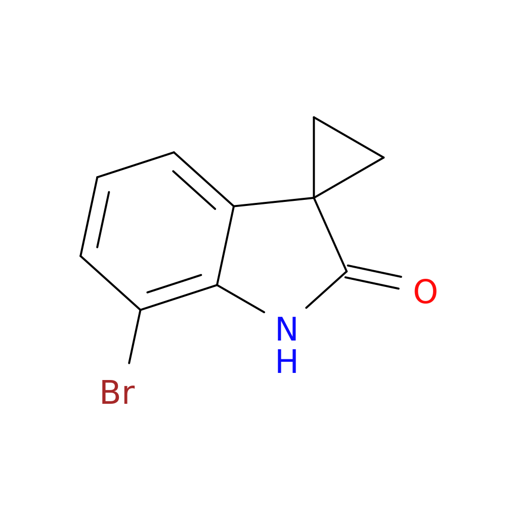 7'-Bromo-1',2'-dihydrospiro[cyclopropane-1,3'-indole]-2'-one