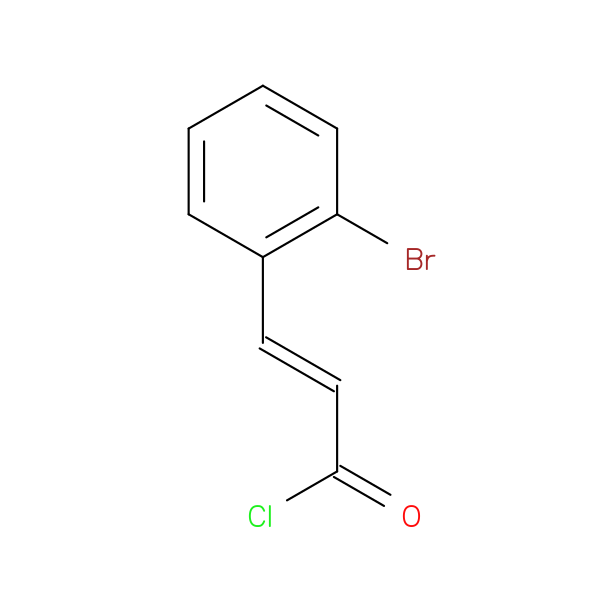 (2E)-3-(2-Bromophenyl)acryloyl chloride
