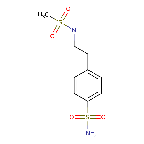4-(2-methanesulfonamidoethyl)benzene-1-sulfonamide