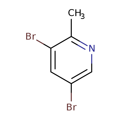 3,5-Dibromo-2-methylpyridine