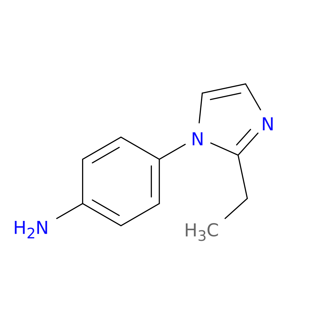 4-(2-ethyl-1H-imidazol-1-yl)aniline
