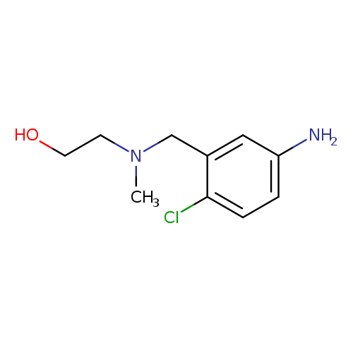 2-([(5-Amino-2-chlorophenyl)methyl](methyl)amino)ethan-1-ol