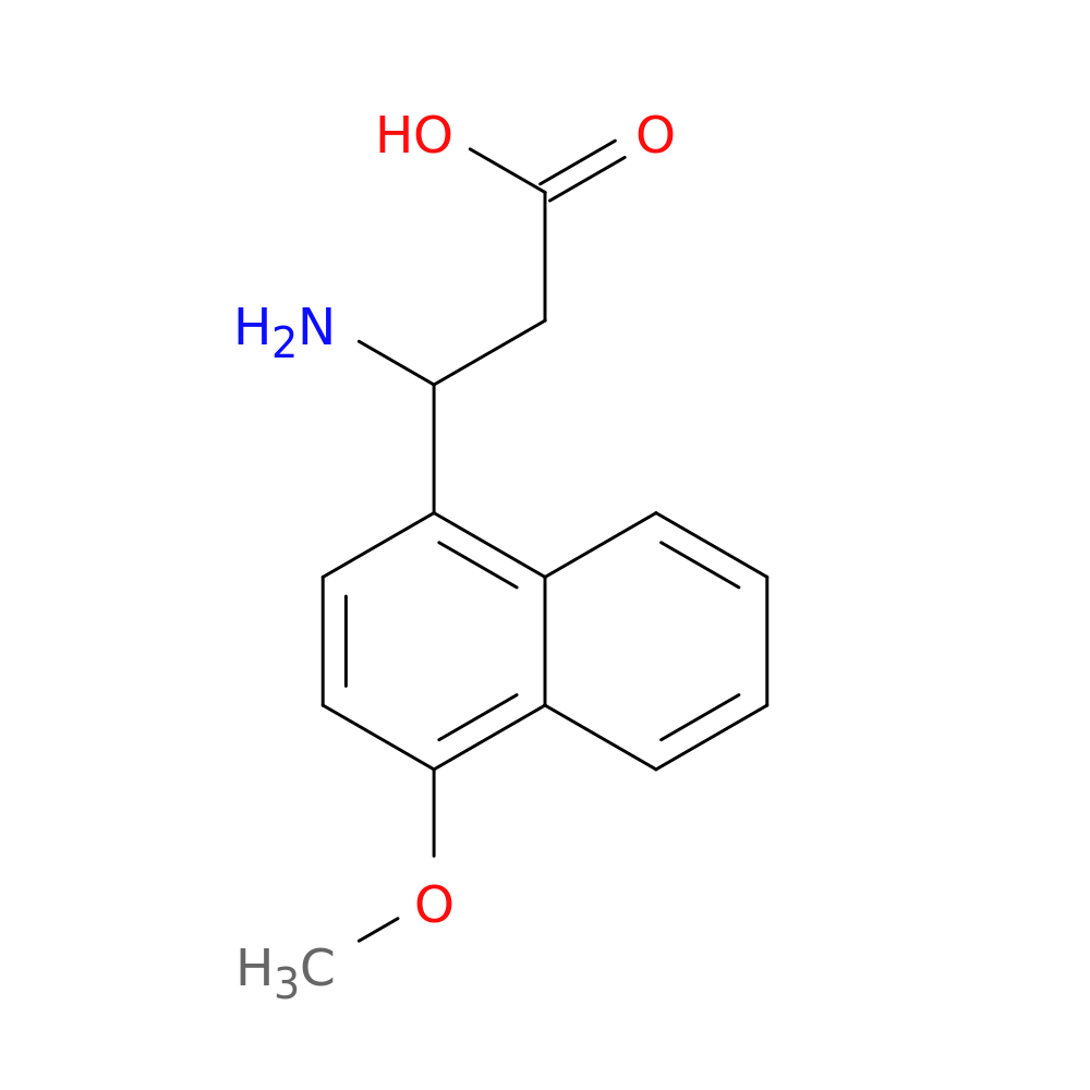 3-Amino-3-(4-methoxynaphthalen-1-yl)propanoic acid