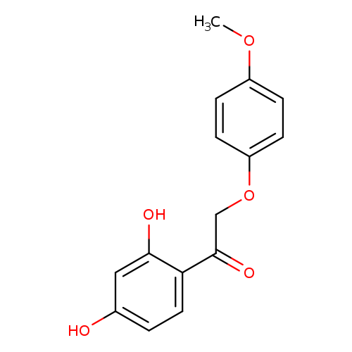 1-(2,4-dihydroxyphenyl)-2-(4-methoxyphenoxy)ethan-1-one