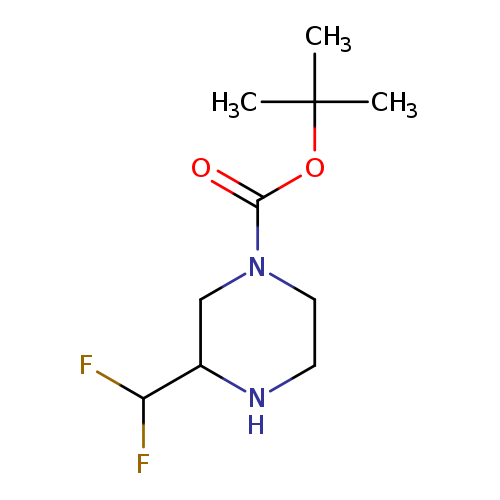 tert-butyl 3-(difluoromethyl)piperazine-1-carboxylate