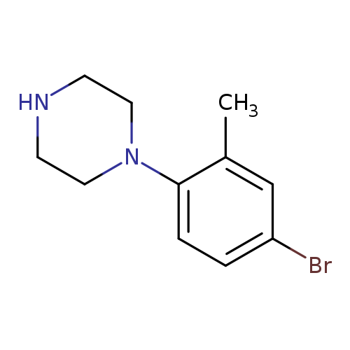 1-(4-Bromo-2-methylphenyl)piperazine