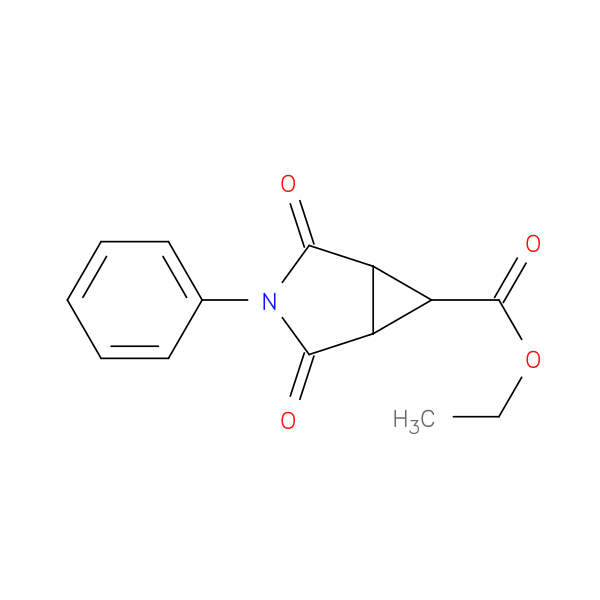 ethyl 2,4-dioxo-3-phenyl-3-azabicyclo[3.1.0]hexane-6-carboxylate