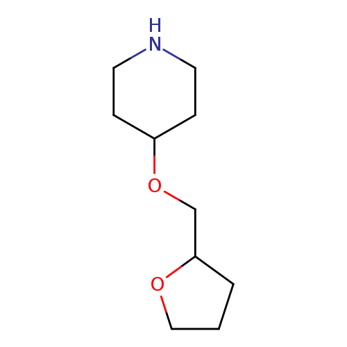 4-(Oxolan-2-ylmethoxy)piperidine