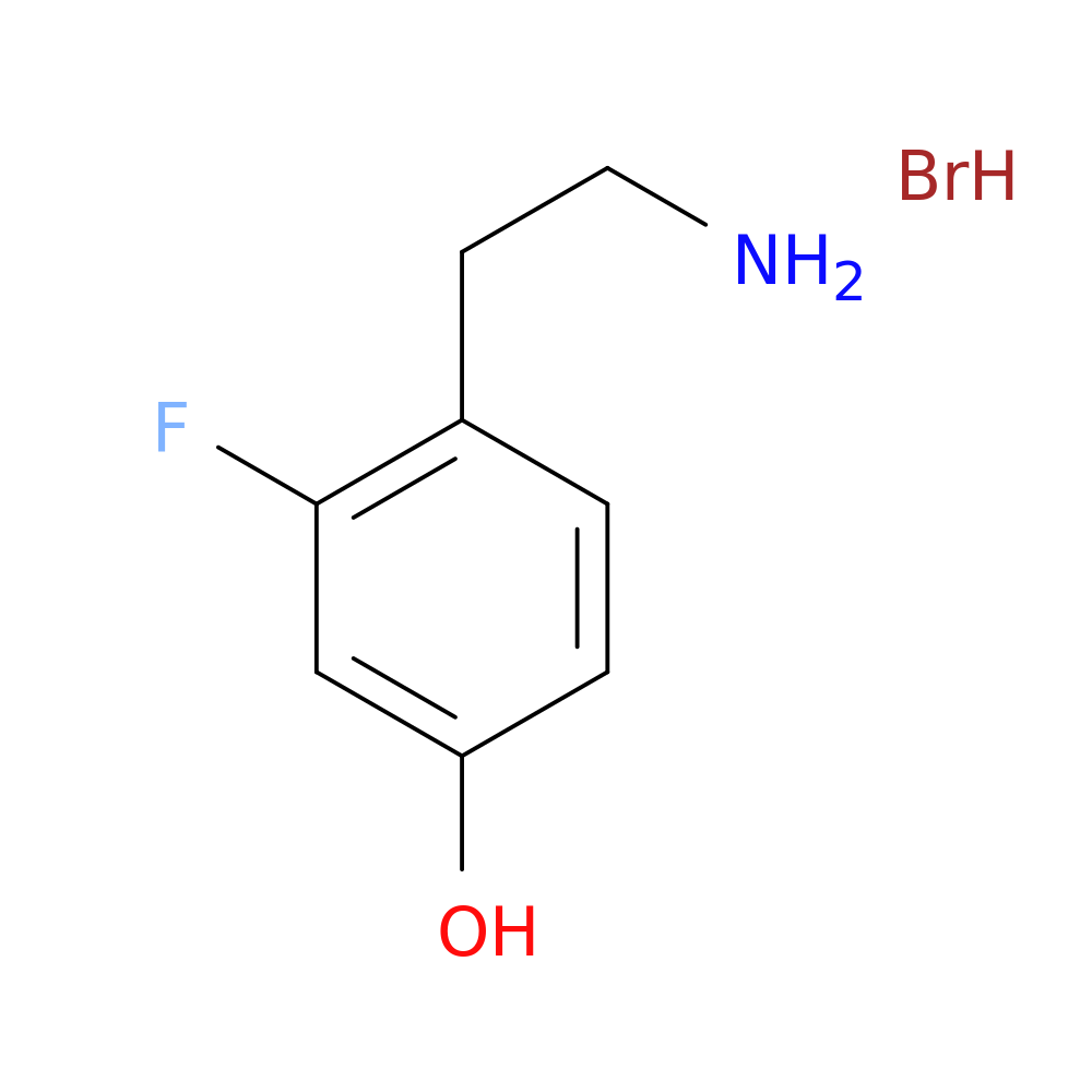 4-(2-aminoethyl)-3-fluorophenol hydrobromide