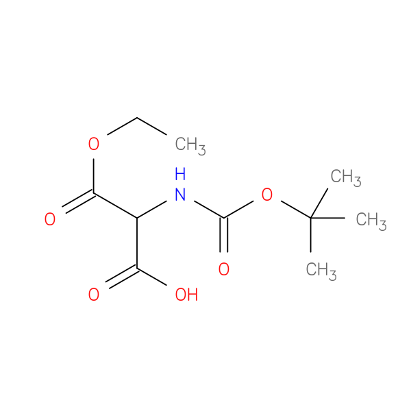 2-((tert-Butoxycarbonyl)amino)-3-ethoxy-3-oxopropanoic acid