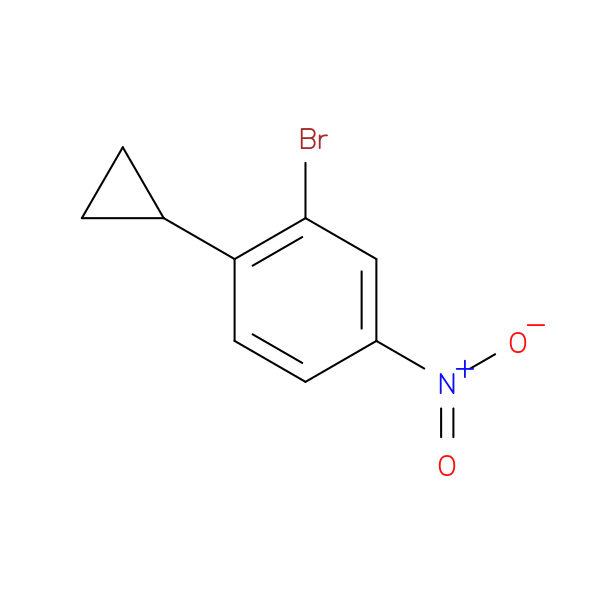 3-Bromo-4-cyclopropylnitrobenzene
