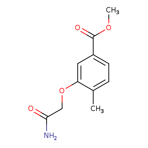 methyl 3-(carbamoylmethoxy)-4-methylbenzoate