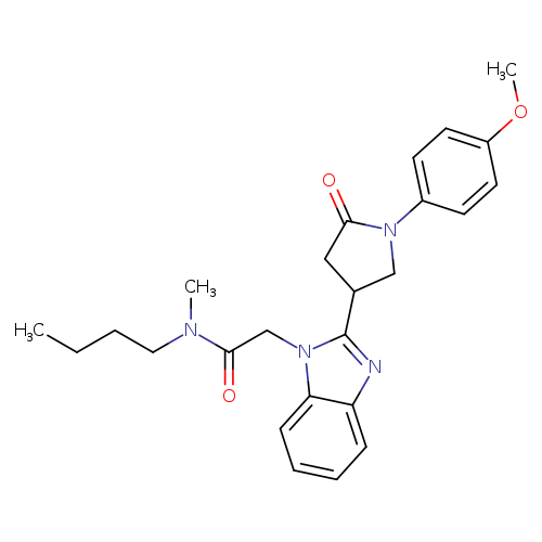 N-butyl-2-{2-[1-(4-methoxyphenyl)-5-oxopyrrolidin-3-yl]-1H-1,3-benzodiazol-1-yl}-N-methylacetamide