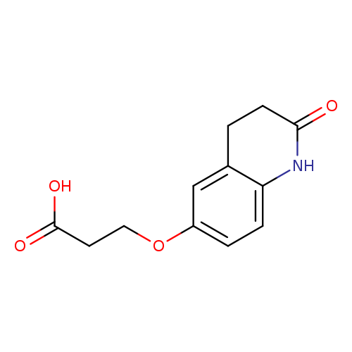 3-[(2-oxo-1,2,3,4-tetrahydroquinolin-6-yl)oxy]propanoic acid