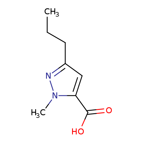 1H-Pyrazole-5-carboxylic acid, 1-methyl-3-propyl-