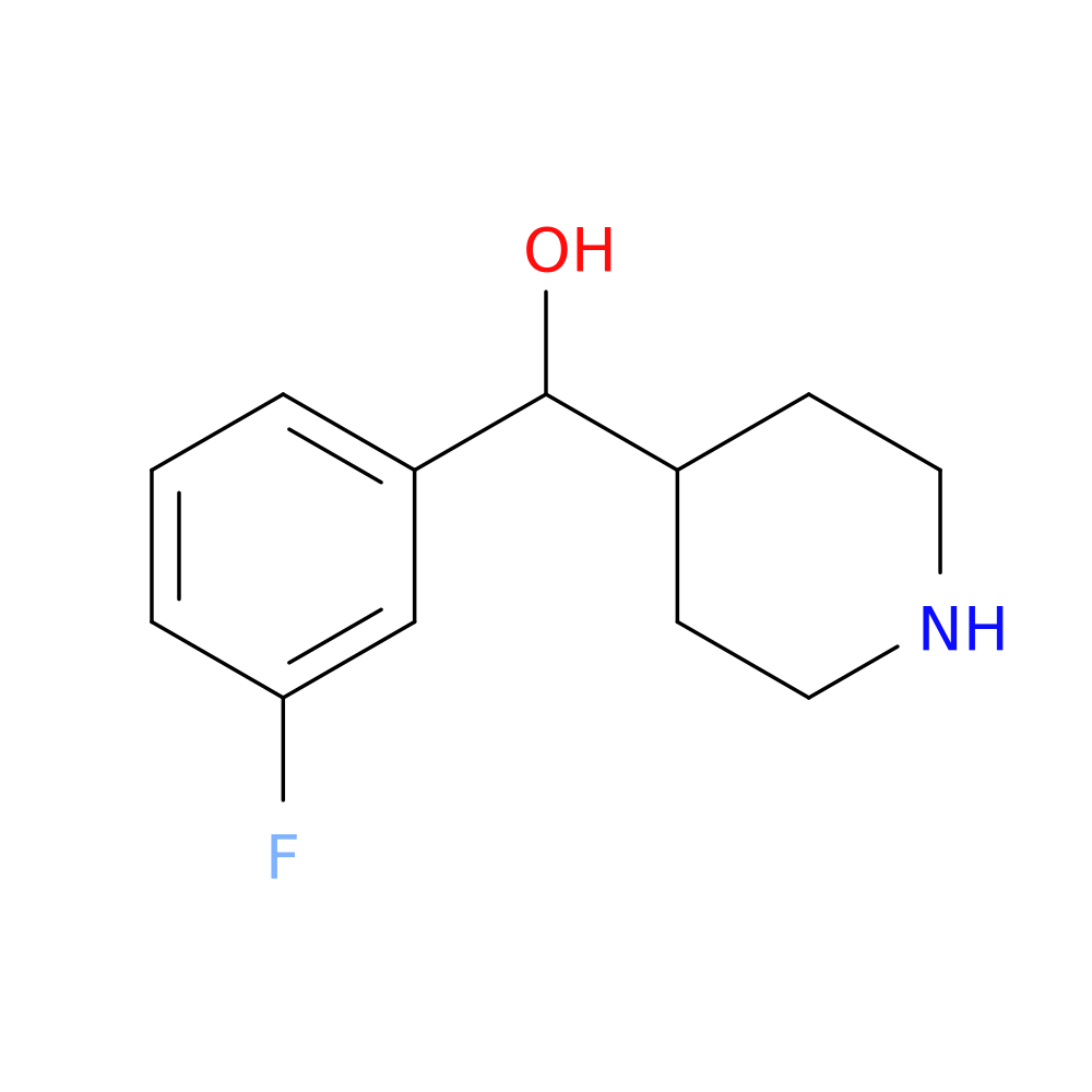 (3-Fluorophenyl)(piperidin-4-yl)methanol