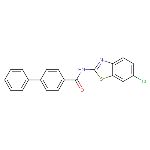 N-(6-chloro-1,3-benzothiazol-2-yl)-[1,1'-biphenyl]-4-carboxamide