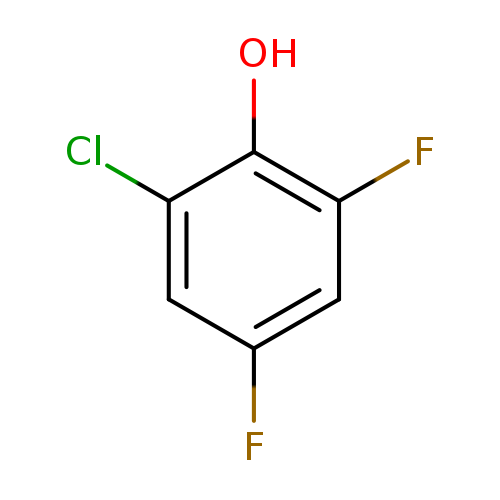 Phenol,  2-chloro-4,6-difluoro-