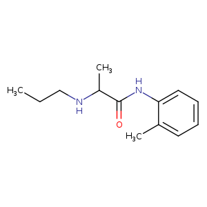 Propanamide, N-(2-methylphenyl)-2-(propylamino)-