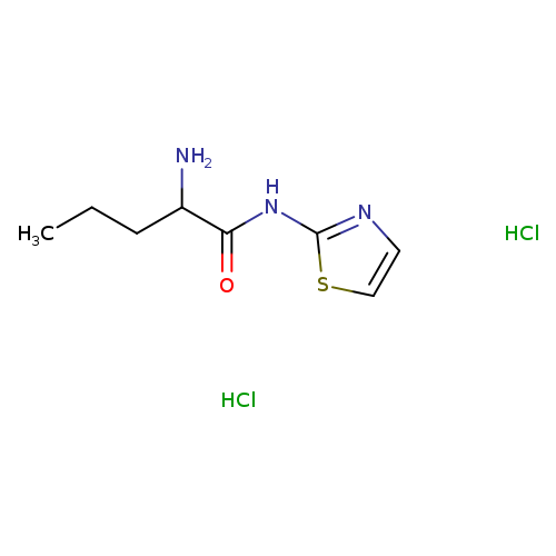 2-Amino-n-(1,3-thiazol-2-yl)pentanamide dihydrochloride