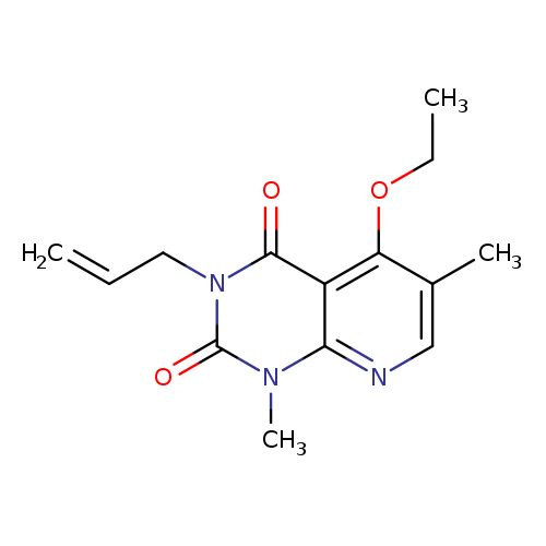 5-ethoxy-1,6-dimethyl-3-(prop-2-en-1-yl)-1H,2H,3H,4H-pyrido[2,3-d]pyrimidine-2,4-dione