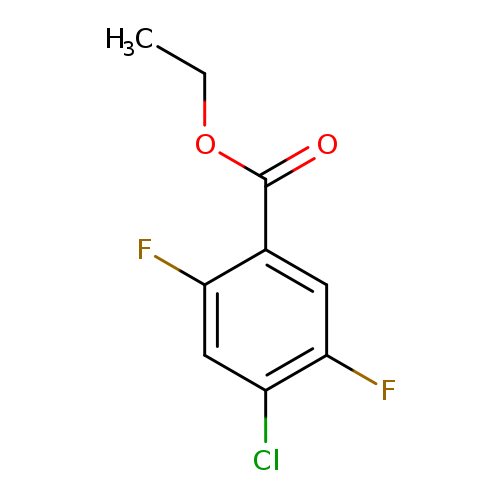 Benzoic acid, 4-chloro-2,5-difluoro-, ethyl ester