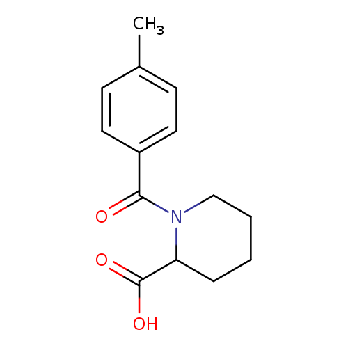 1-(4-Methylbenzoyl)piperidine-2-carboxylic acid