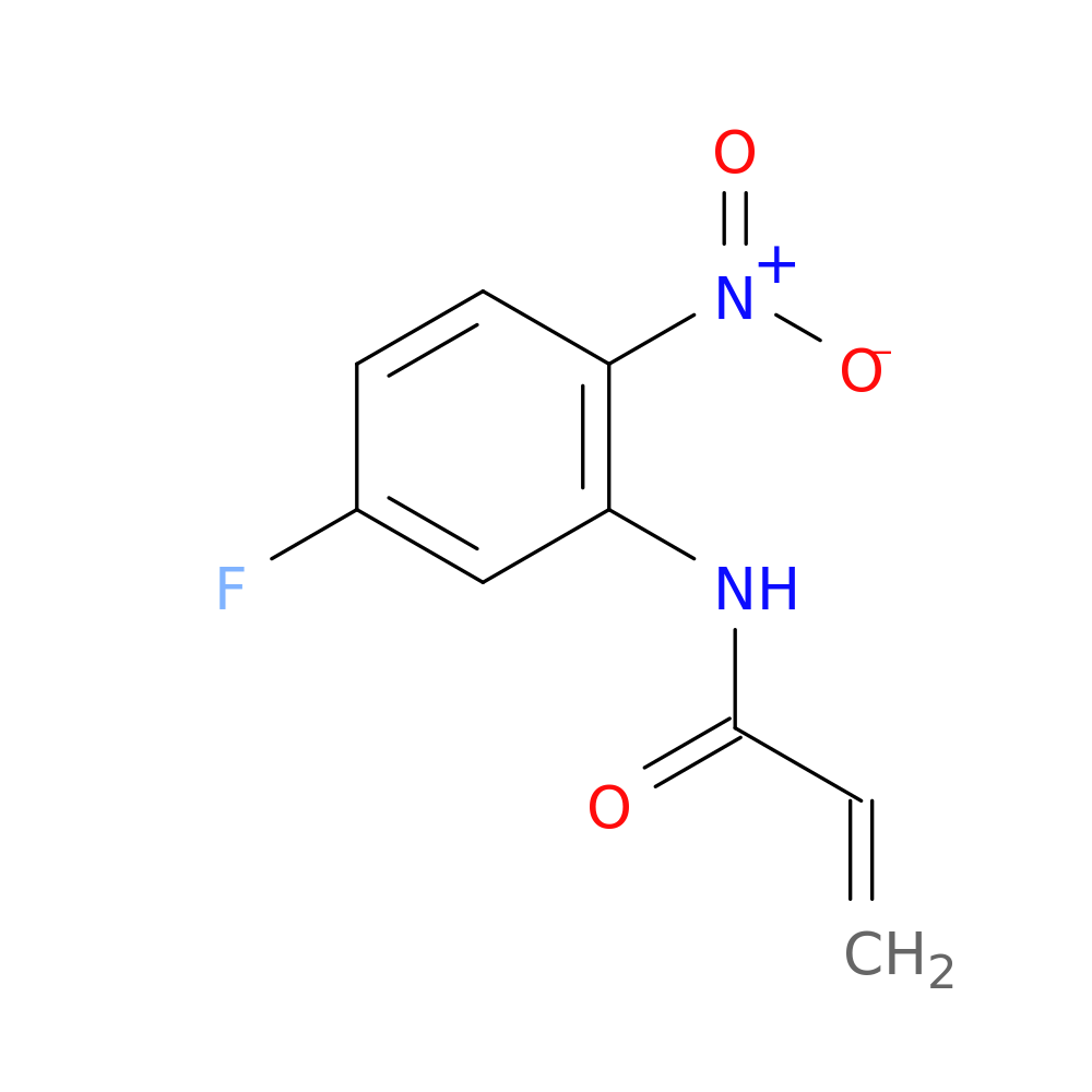 N-(5-fluoro-2-nitrophenyl)prop-2-enamide