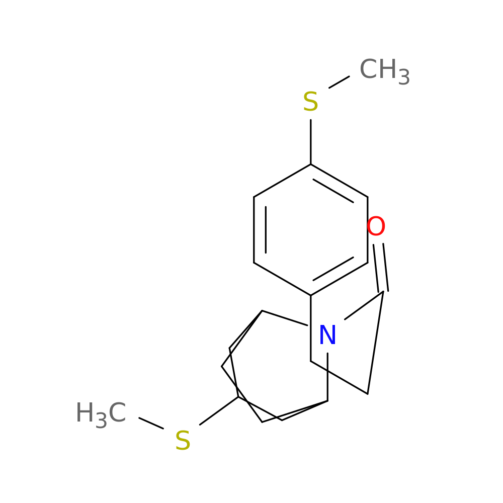 1-[3-(methylsulfanyl)-8-azabicyclo[3.2.1]octan-8-yl]-3-[4-(methylsulfanyl)phenyl]propan-1-one