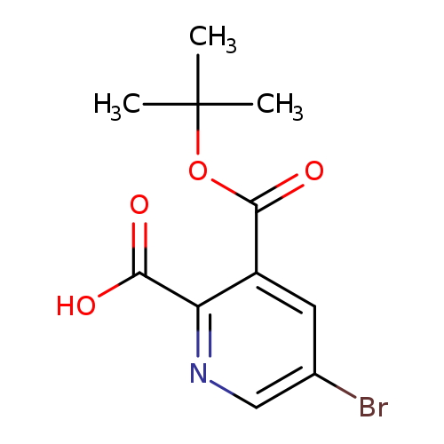 5-bromo-3-[(tert-butoxy)carbonyl]pyridine-2-carboxylic acid
