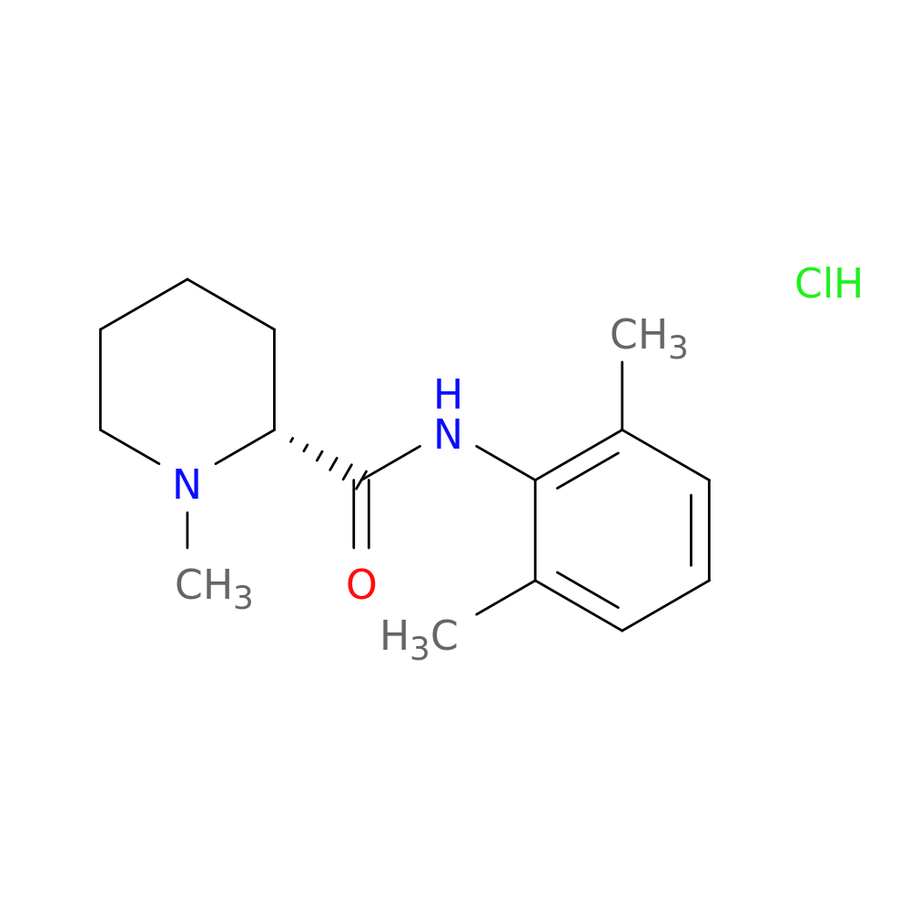 (R)-(-)-Mepivacaine monohydrochloride
