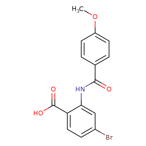 4-bromo-2-(4-methoxybenzamido)benzoic acid