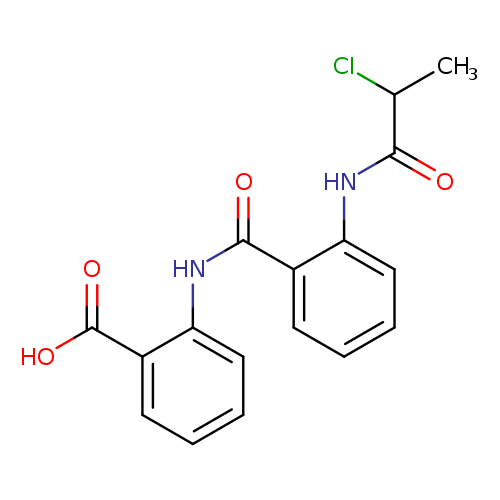 2-[2-(2-chloropropanamido)benzamido]benzoicacid