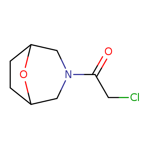 2-chloro-1-{8-oxa-3-azabicyclo[3.2.1]octan-3-yl}ethan-1-one