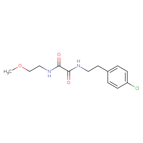 N'-[2-(4-chlorophenyl)ethyl]-N-(2-methoxyethyl)ethanediamide