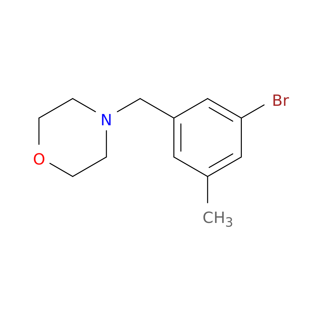 4-(3-Bromo-5-methylbenzyl)morpholine